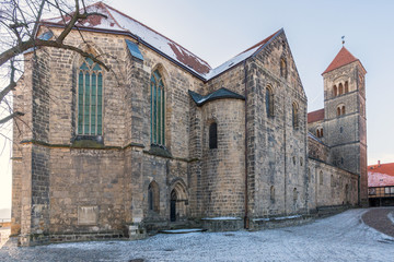 Fototapeta na wymiar Dom von Quedlinburg