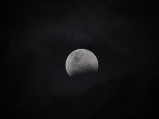 Naklejka na ściany i meble Eclipse lunar