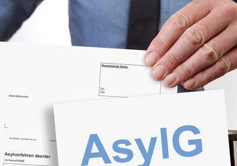 Ausländerbehörde mit Asylverfahren und Asylgesetz