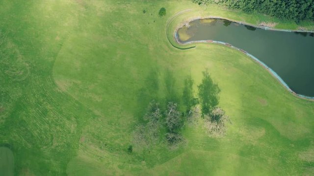 Aerial View of the Golf Course