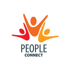 Fototapeta premium vector logo people