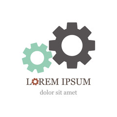Cogs gears logo