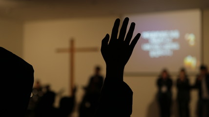 worship hand
