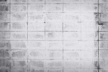 Concrete block wall seamless background and texture