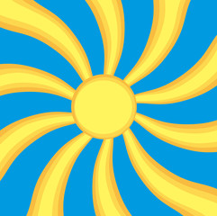 Abstract vector sunny background