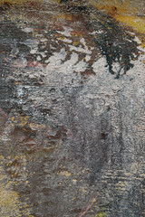 Aged paint on grunge dirty metal surface Abstract texture backgr
