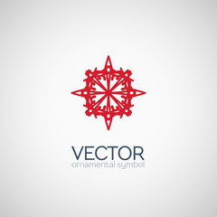Vector geometric symbol