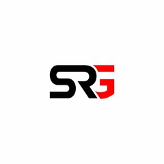 SRG Letter Initial Logo Vector