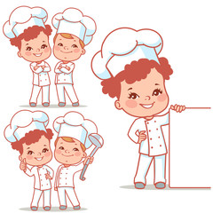 lkids as little chefs