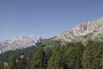 Fototapeta premium Rosengarten in Suedtirol