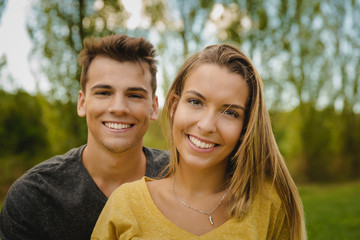 Obraz premium The joy of being in love