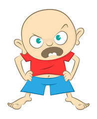 Angry Little Boy