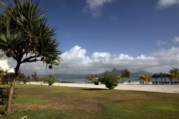 Fototapeta premium Strand von Mauritius