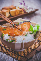 Teriyaki salmon