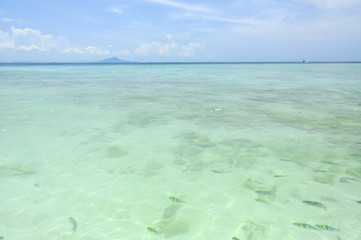Clear water, Tropical beach, Andaman Sea, Thailand