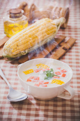 Corn soup