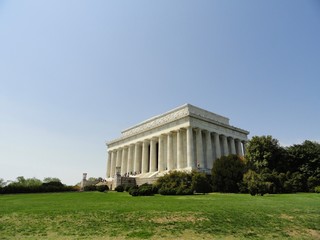Fototapeta na wymiar Lincoln Memorial 