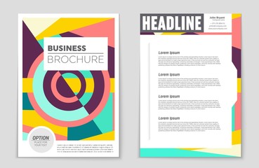 Abstract vector layout background set. For art template design, list, front page, mockup brochure theme style, banner, idea, cover, booklet, print, flyer, book, blank, card, ad, sign, sheet,, a4.