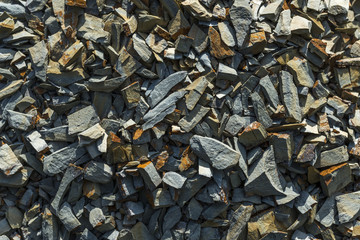 small stones in the sun