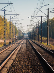 Fototapeta premium Railway network