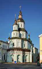 Fototapeta na wymiar Intercession Monastery in Kharkov. Ukraine