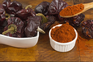 pimientos rojos secos para elaborar pimenton dulce