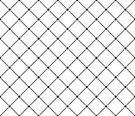 Vector seamless pattern. Repeating geometric tiles with rhombuses