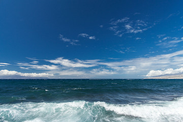 Atlantic ocean. Tenerife island. Canary.