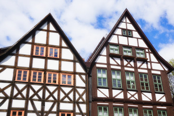 Fototapeta premium Historisches Fachwerkhaus in Deutschland