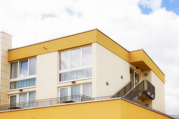 Modernes Wohngebäude in Deutschland