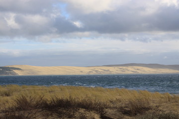 Au loin les dunes du Pilat !