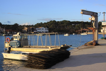 Port Ostréicole! dans le bassin d'Arcachon!