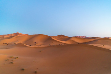 Fototapeta na wymiar Sahara Desert, Morroco 
