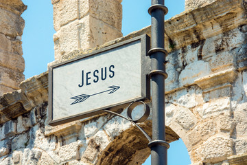 Schild 115 - Jesus