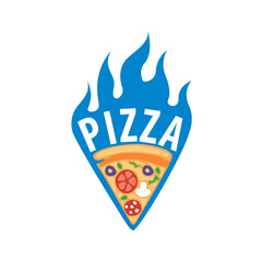 pizza vector logo