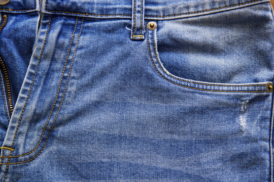 Denim jeans fabric texture background 
