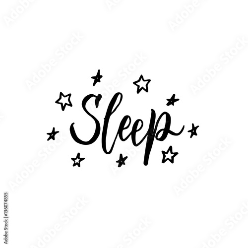 "Calligraphy postcard poster graphic design lettering element with