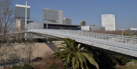 Obraz premium Puente viandantes