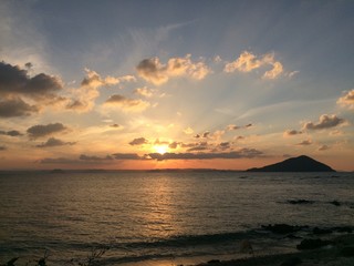 沈みゆく太陽