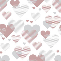 love heart concept vector illustration for backdrop. simple styl