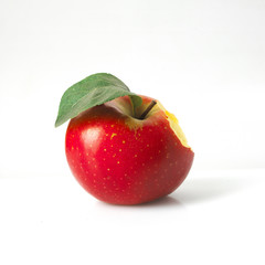 pomme croquée