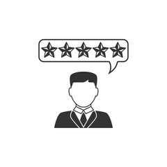 Customer reviews icon