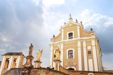 Catholic cathedral  in Kamjanets-Podolsk, Ukraine