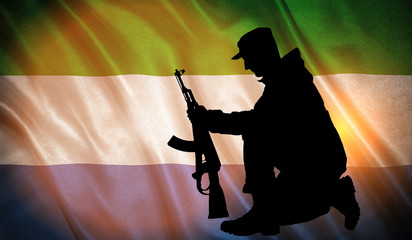 Flag of the Sierra Leone