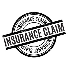 Insurance Claim rubber stamp. Grunge design with dust scratches. Effects can be easily removed for a clean, crisp look. Color is easily changed.