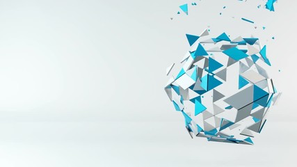 3d rotating polygon transformation