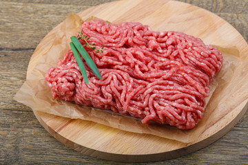 Minced beef