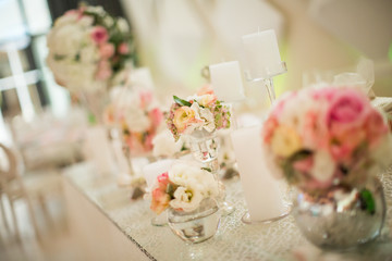 Wedding table decoration