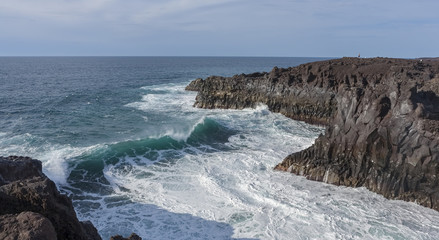 Sea wave for background