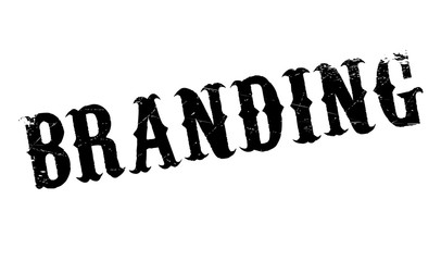 Branding rubber stamp. Grunge design with dust scratches. Effects can be easily removed for a clean, crisp look. Color is easily changed.